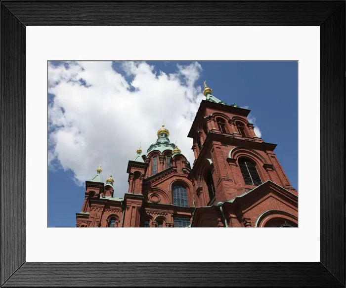Framed Print : Uspenski Cathedral, Helsinki, Finland, 2011. Artist: Sheldon Marshall Framed Print : Uspenski Cathedral, Helsinki, Finland, 2011. Artist: Sheldon Marshall