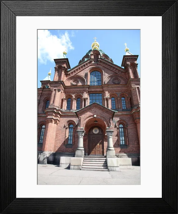 Framed Print : Entrance, Uspenski Cathedral, Helsinki, Finland, 2011. Artist: Sheldon Marshall Framed Print : Entrance, Uspenski Cathedral, Helsinki, Finland, 2011. Artist: Sheldon Marshall