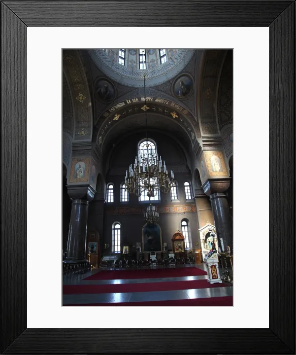 Framed Print : Interior, Uspenski Cathedral, Helsinki, Finland, 2011. Artist: Sheldon Marshall Framed Print : Interior, Uspenski Cathedral, Helsinki, Finland, 2011. Artist: Sheldon Marshall