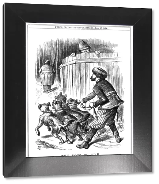 The Dogs of War, 1876. Artist: Joseph Swain