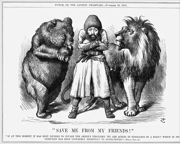Save Me from my Friends!, 1878. Artist: Joseph Swain