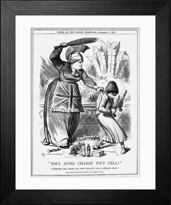 Framed Print : Nous avons change tout cela!, 1878. Artist: Joseph Swain Framed Print : Nous avons change tout cela!, 1878. Artist: Joseph Swain