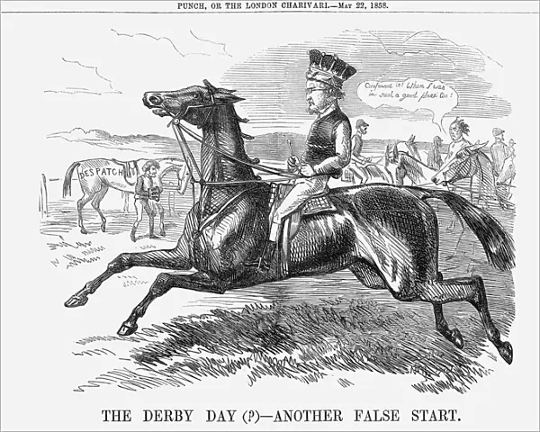 The Derby Day(?) - Another False Start. 1858