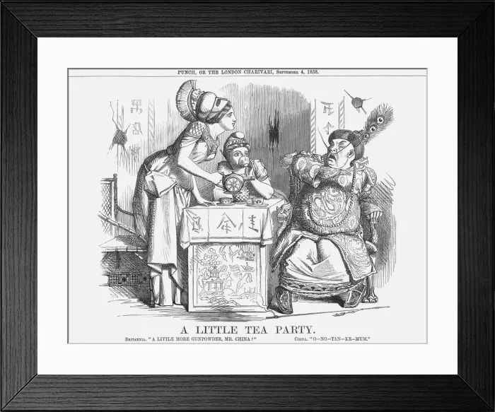 Framed Print : A Little Tea Party, 1858 Framed Print : A Little Tea Party, 1858