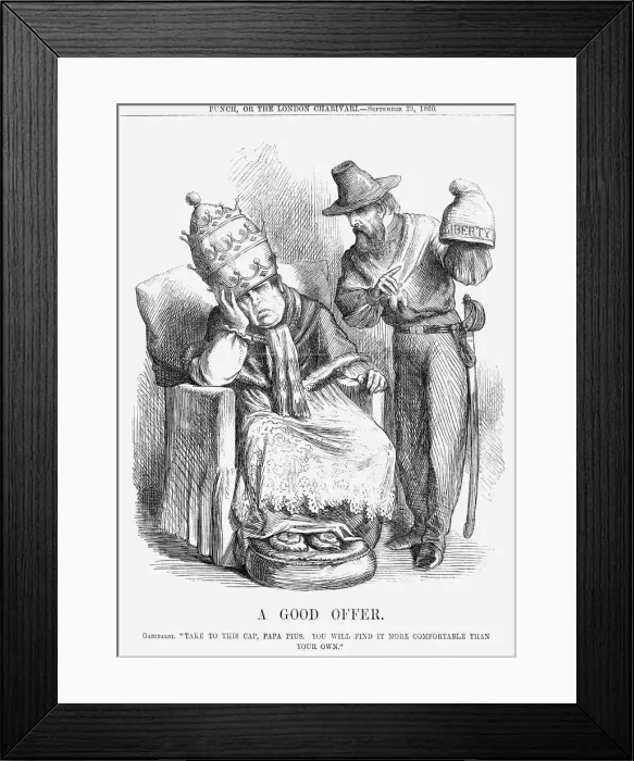 Framed Print : A Good Offer, 1860 Framed Print : A Good Offer, 1860