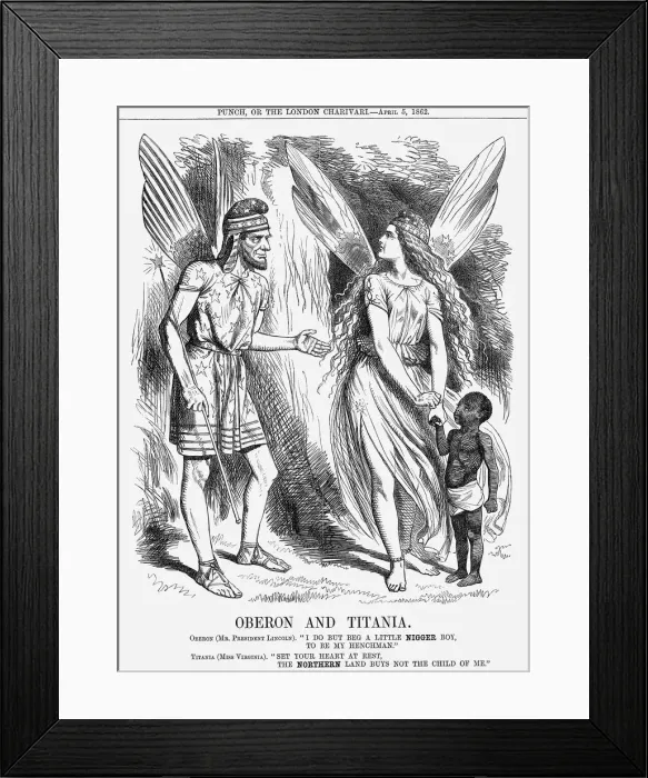 Framed Print : Oberon and Titania, 1862 Framed Print : Oberon and Titania, 1862