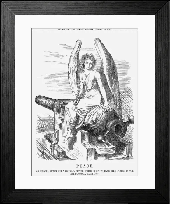 Framed Print : Peace, 1862 Framed Print : Peace, 1862