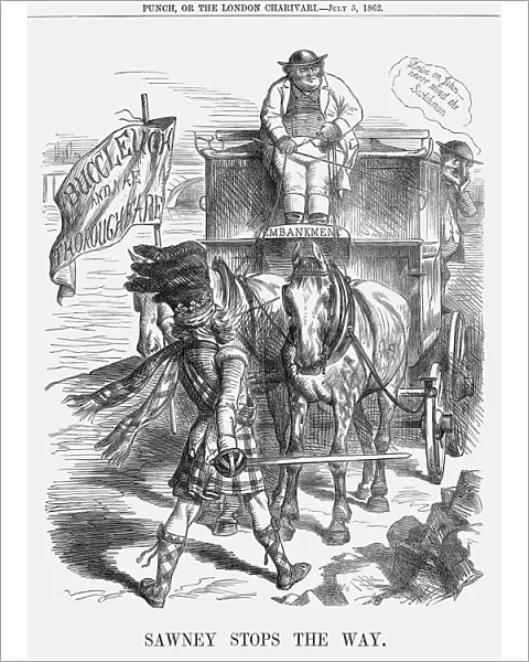 Sawney Stops The Way, 1862