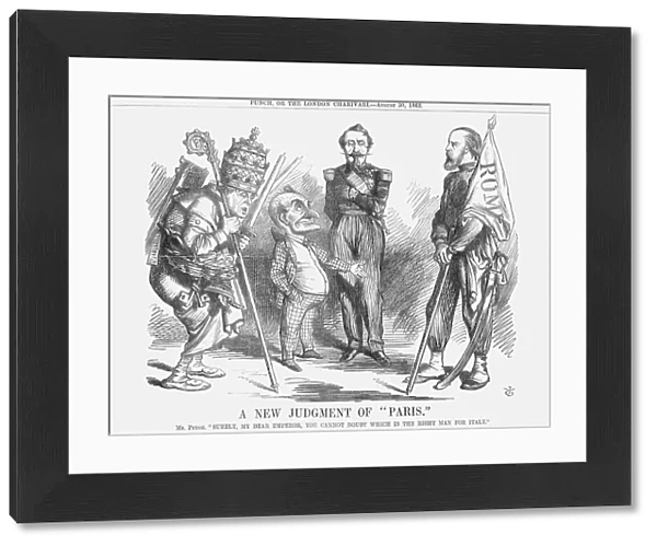 A New Judgement of Paris, 1862. Artist: John Tenniel