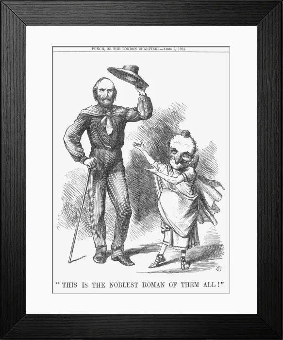 Framed Print : This is The Noblest Roman of Them All!, 1864. Artist: John Tenniel Framed Print : This is The Noblest Roman of Them All!, 1864. Artist: John Tenniel