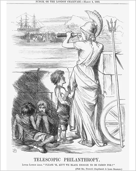 Telescopic Philanthropy, 1865. Artist: John Tenniel
