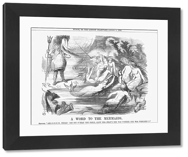 A Word to the Mermaids, 1865. Artist: John Tenniel