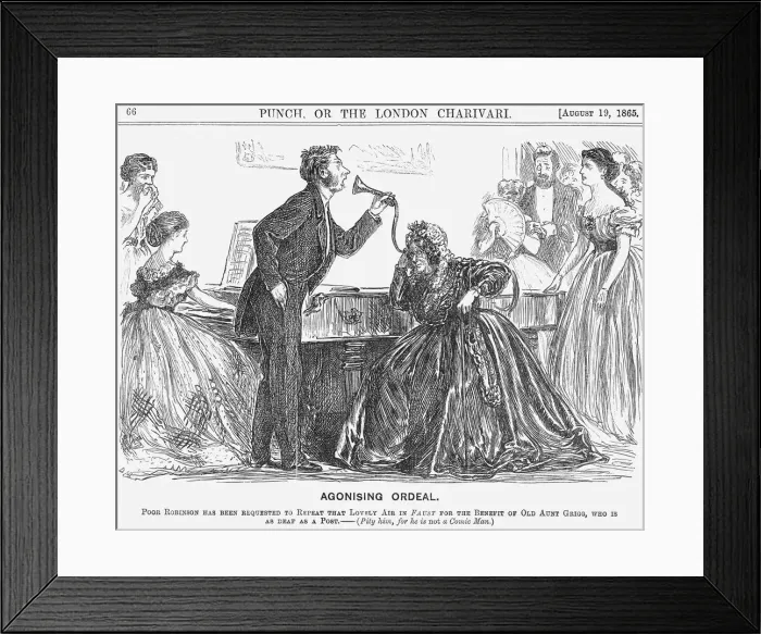 Framed Print : Agonising Ordeal, 1865 Framed Print : Agonising Ordeal, 1865