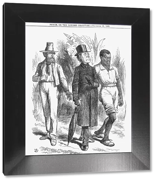 The Jamaica Question, 1865. Artist: John Tenniel