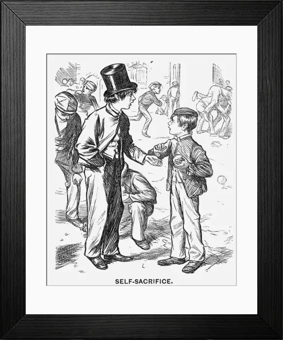 Framed Print : Self-Sacrifice, 1866 Framed Print : Self-Sacrifice, 1866