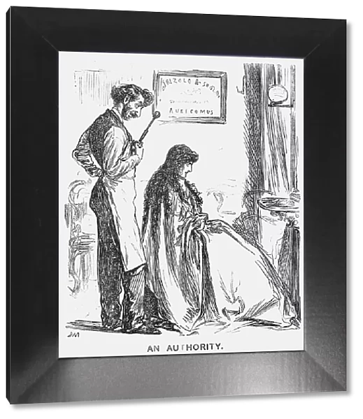 An Authority, 1866. Artist: George du Maurier