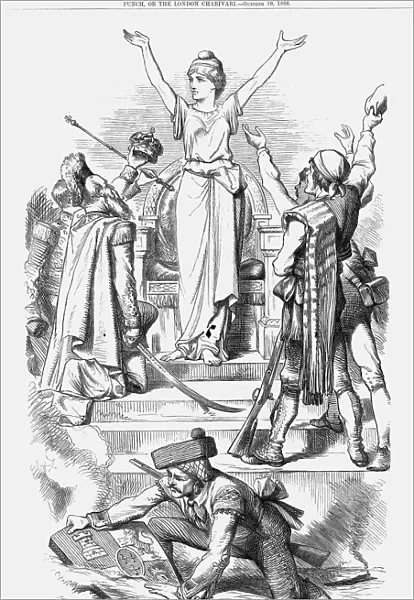 Viva La Libertad, 1868. Artist: John Tenniel