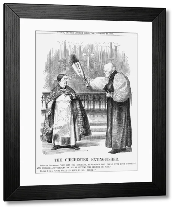 Framed Print : The Chichester Extinguisher, 1868 Framed Print : The Chichester Extinguisher, 1868