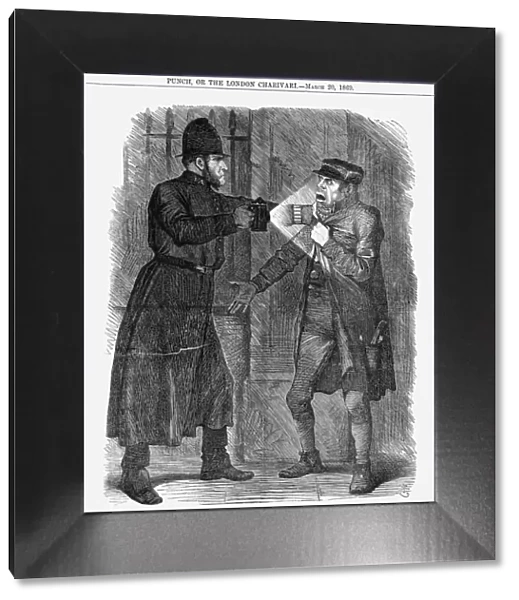 The Habitual Criminal Cure, 1869. Artist: John Tenniel