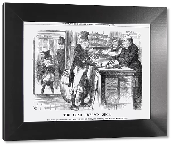 The Irish Treason Shop, 1869. Artist: Joseph Swain