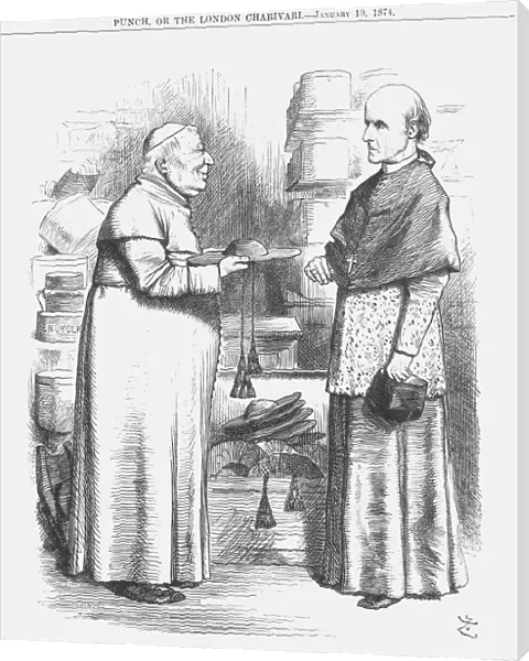 The Vatican Hatter, 1874. Artist: Joseph Swain