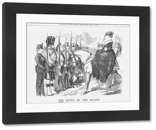 The Levee of the Season, 1874. Artist: Joseph Swain