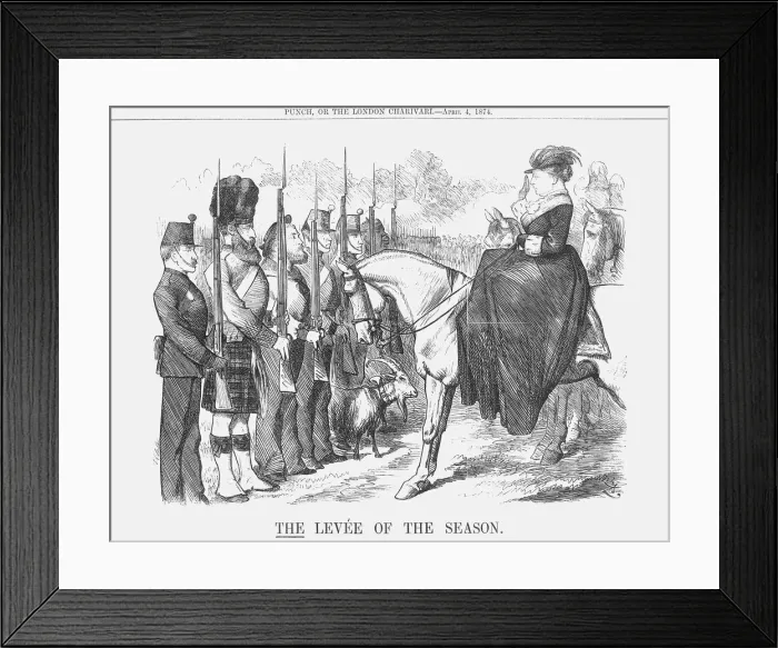 Framed Print : The Levee of the Season, 1874. Artist: Joseph Swain Framed Print : The Levee of the Season, 1874. Artist: Joseph Swain