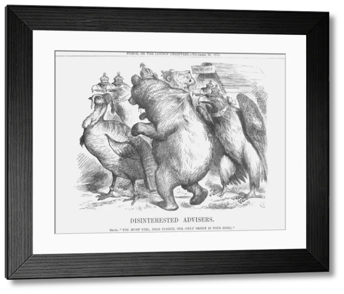 Framed Print : Disinterested Advisers, 1875. Artist: Joseph Swain Framed Print : Disinterested Advisers, 1875. Artist: Joseph Swain