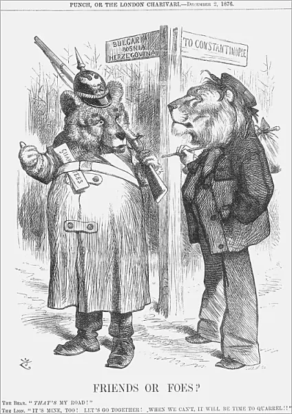 Friends or Foes?, 1876. Artist: Joseph Swain