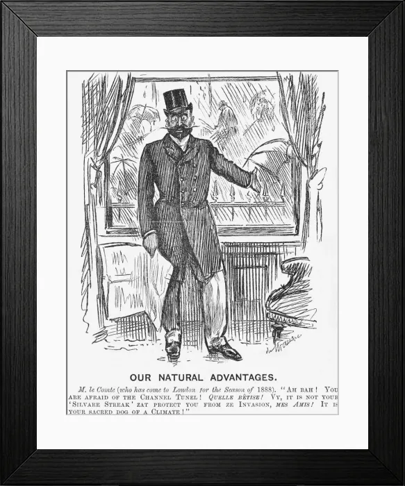 Framed Print : Our Natural Advantages, 1888 Framed Print : Our Natural Advantages, 1888