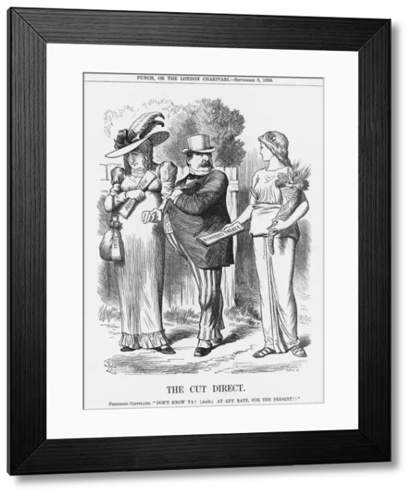 Framed Print : The Cut Direct, 1888. Artist: Joseph Swain Framed Print : The Cut Direct, 1888. Artist: Joseph Swain