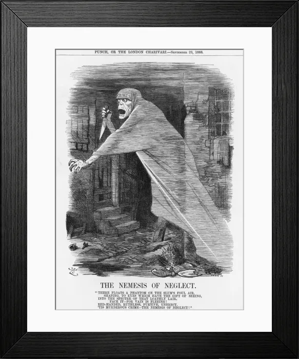 Framed Print : The Nemesis of Neglect, 1888. Artist: Joseph Swain Framed Print : The Nemesis of Neglect, 1888. Artist: Joseph Swain