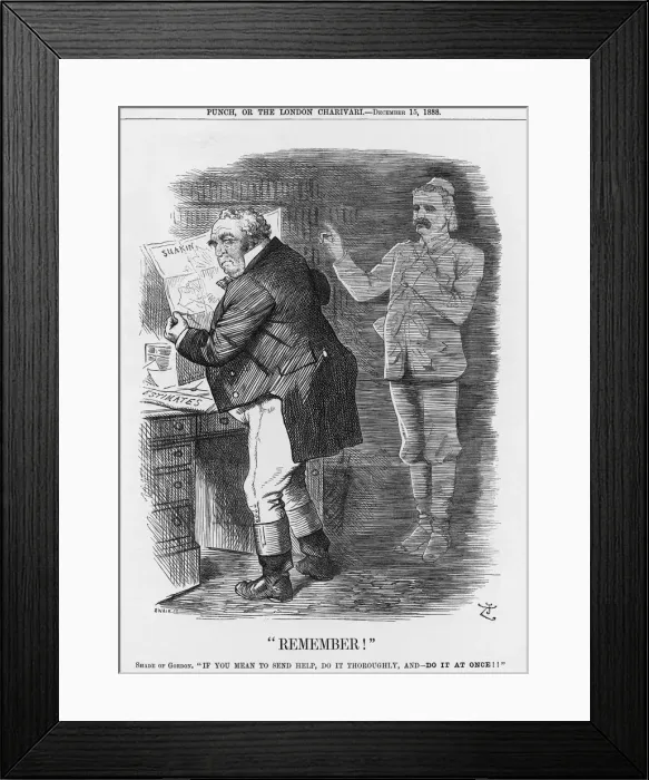 Framed Print : Remember!, 1888. Artist: Joseph Swain Framed Print : Remember!, 1888. Artist: Joseph Swain