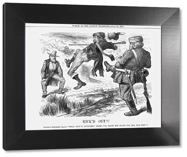 Kick d Out!!, 1870. Artist: Joseph Swain