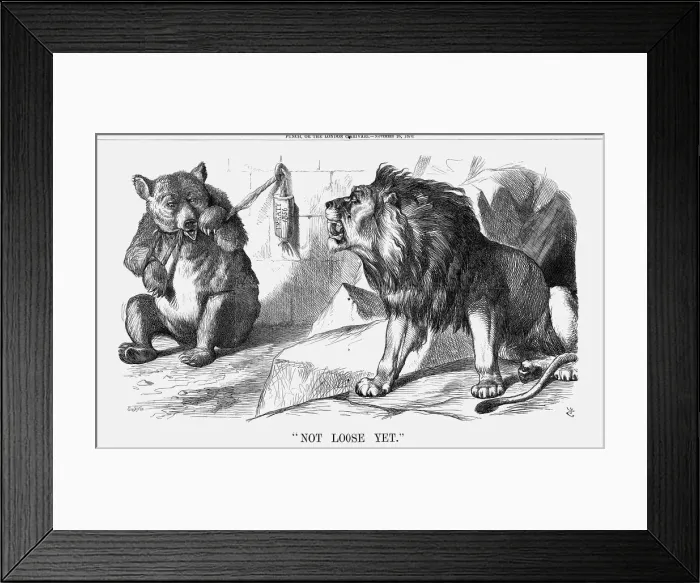 Framed Print : Not Loose Yet, 1870. Artist: Joseph Swain Framed Print : Not Loose Yet, 1870. Artist: Joseph Swain