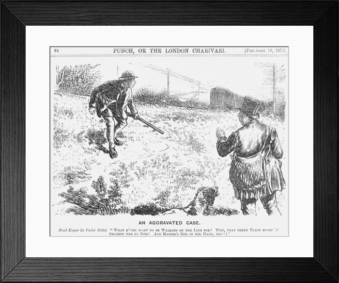 Framed Print : An Aggravated Case, 1872 Framed Print : An Aggravated Case, 1872