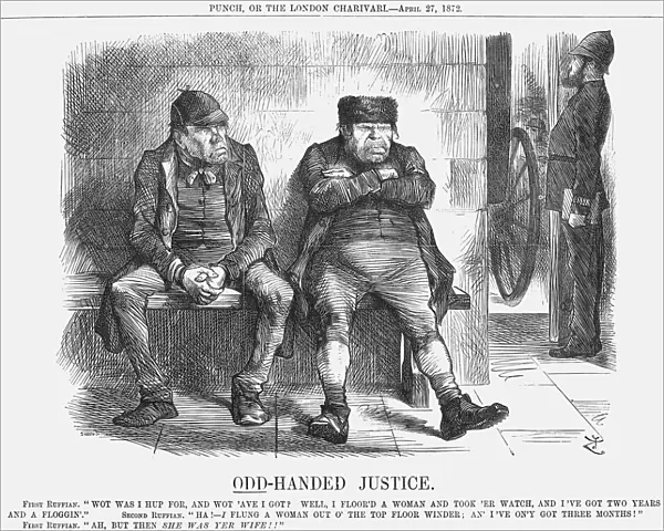 Odd-Handed Justice, 1872. Artist: Joseph Swain