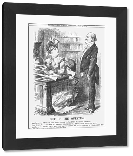 Out of the Question, 1872. Artist: Joseph Swain