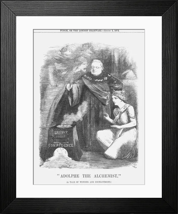 Framed Print : Adolphe the Alchemist, 1872. Artist: Joseph Swain Framed Print : Adolphe the Alchemist, 1872. Artist: Joseph Swain