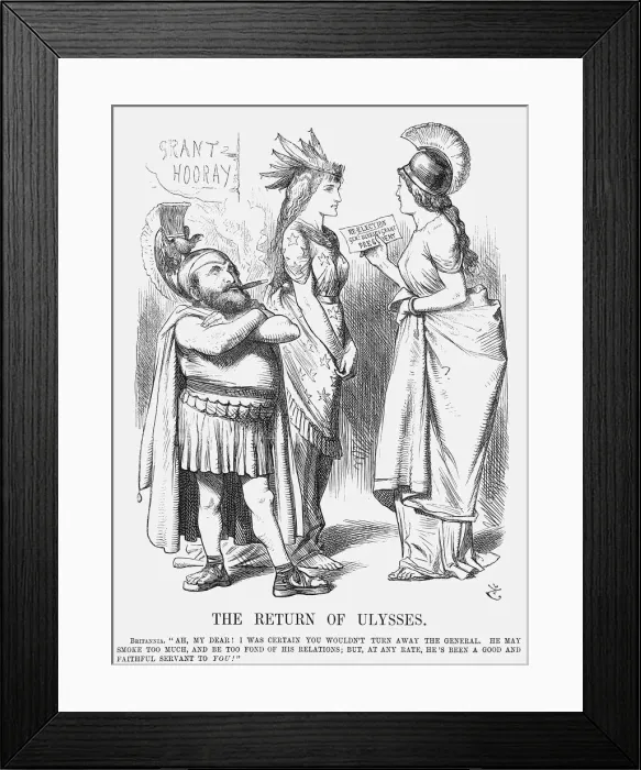 Framed Print : The Return of Ulysses, 1872 Framed Print : The Return of Ulysses, 1872
