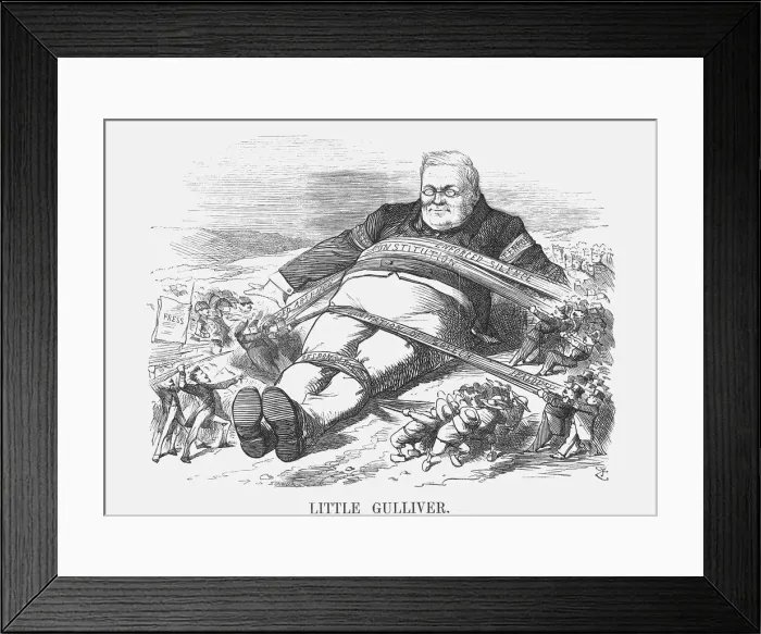 Framed Print : Little Gulliver, 1873. Artist: Joseph Swain Framed Print : Little Gulliver, 1873. Artist: Joseph Swain