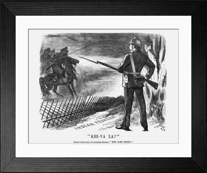 Framed Print : Khi-Va La?, 1873. Artist: John Tenniel Framed Print : Khi-Va La?, 1873. Artist: John Tenniel