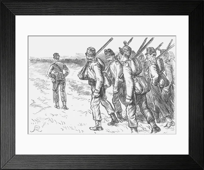 Framed Print : A Rank Deception, 1873. Artist: Major HG Robley Framed Print : A Rank Deception, 1873. Artist: Major HG Robley