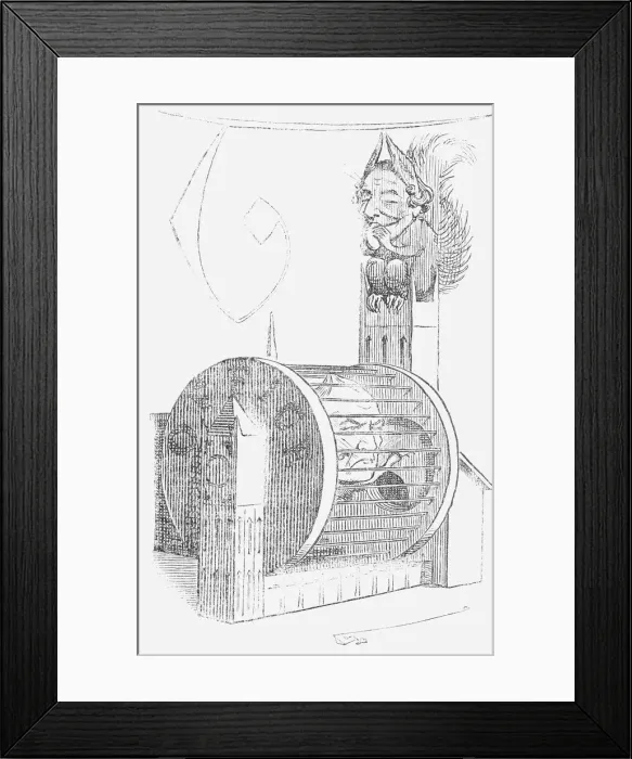 Framed Print : Punchs Essence of Parliament, 1873 Framed Print : Punchs Essence of Parliament, 1873