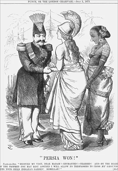 Persia Won!, 1873. Artist: Joseph Swain