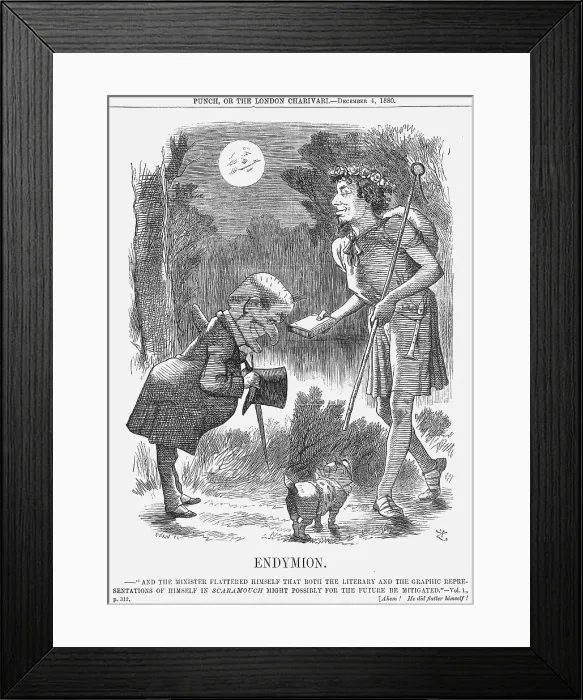 Framed Print : Endymion, 1880. Artist: Joseph Swain Framed Print : Endymion, 1880. Artist: Joseph Swain