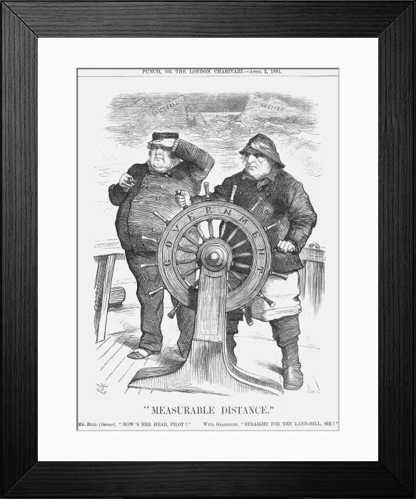 Framed Print : Measurable Distance, 1881. Artist: Joseph Swain Framed Print : Measurable Distance, 1881. Artist: Joseph Swain