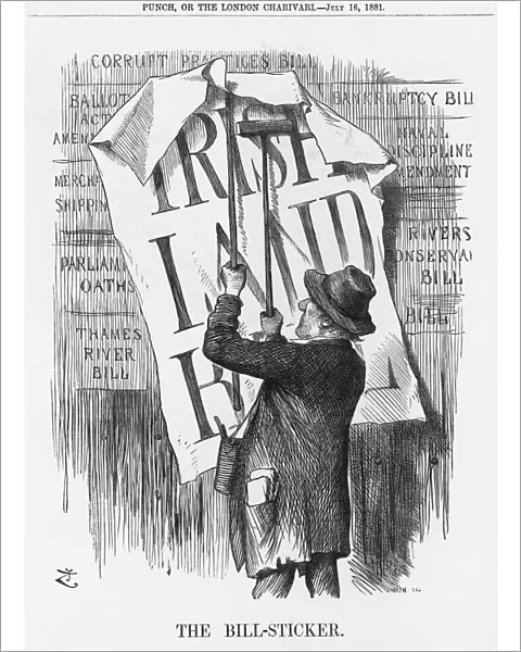 The Bill-Sticker, 1881. Artist: Joseph Swain