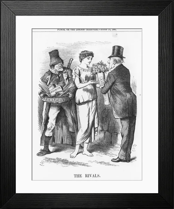 Framed Print : The Rivals, 1881. Artist: Joseph Swain Framed Print : The Rivals, 1881. Artist: Joseph Swain
