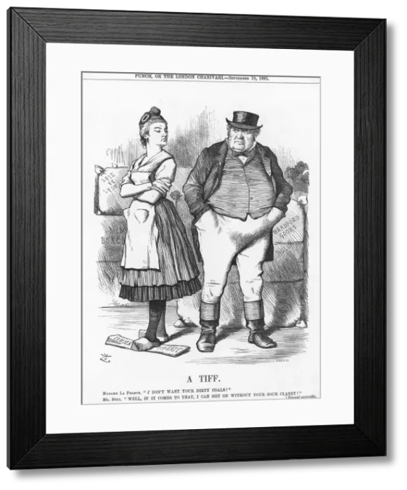 Framed Print : A Tiff, 1881. Artist: Joseph Swain Framed Print : A Tiff, 1881. Artist: Joseph Swain